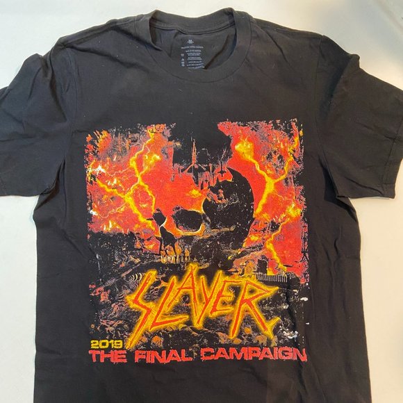 Slayer The Final Countdown Tour 2019 Concert T - Picture 3 of 8